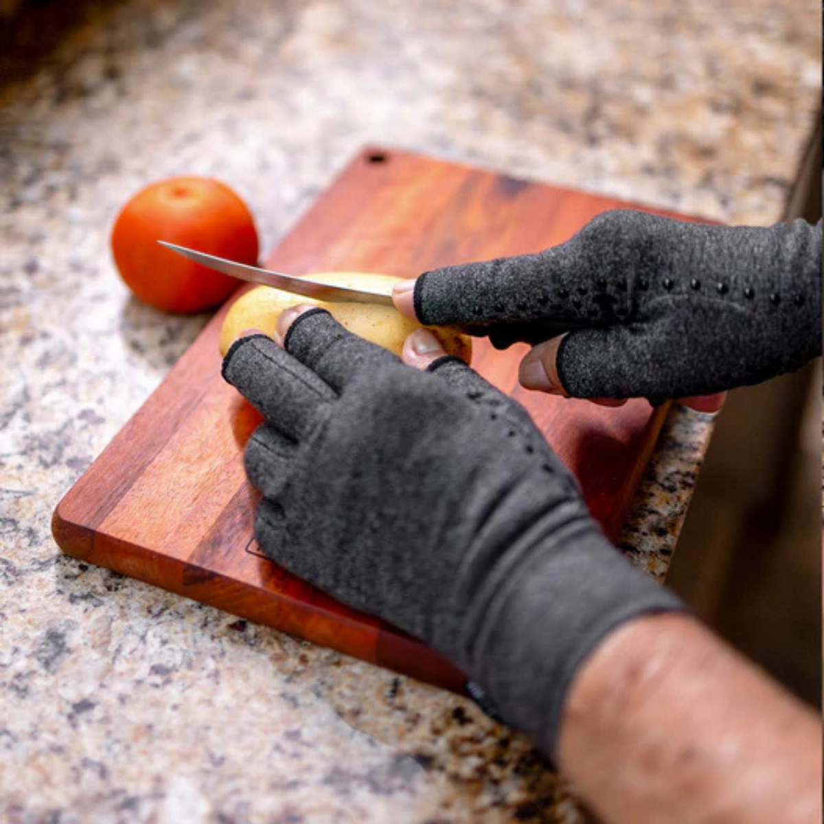 כפפות לחץ לידיים מבמבוק